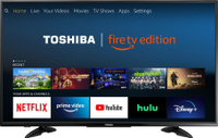 Toshiba 32-inch Smart HD Fire TV: $179.99 $139.99 at Best Buy
If you're after a cheap TV for a separate room, or you simply don't need the frills of a 4K display, you'll find this budget Toshiba still has a $40 price cut at Best Buy (although it had $50 off over the weekend). You're still getting plenty of features, with Fire TV bringing you a massive range of streaming apps and Alexa voice assistant compatibility as well. Deal ends: unknown