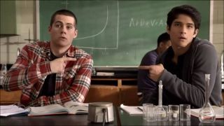 Stiles and Scott in Season 1 of _Teen Wolf._
