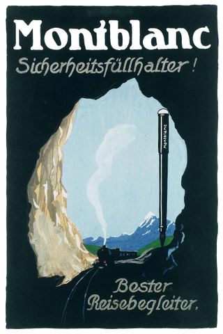 Poster from the Montblanc archive