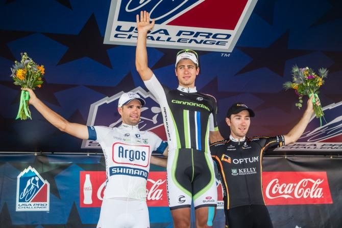 The top three for the stage into Steamboat.