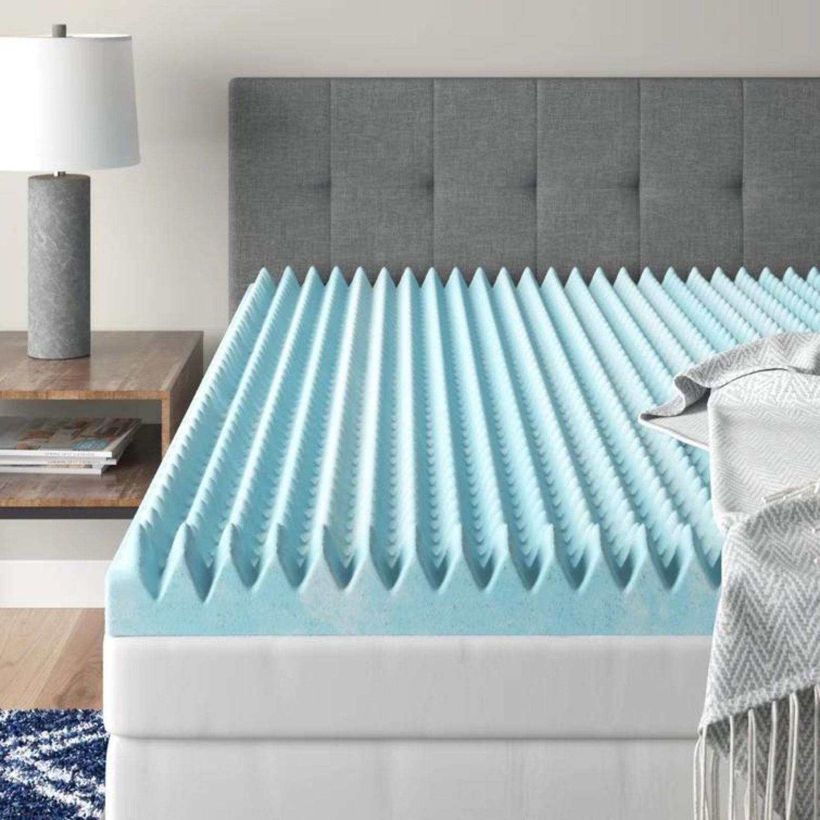 What is an egg crate mattress topper? Sleep experts explain