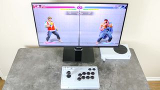 Playing Street Fighter 6 with the 8BitDo Arcade Stick for Xbox