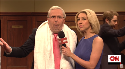 Saturday Night Live's Beck Bennett as Mitch McConnell