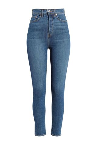 Ultra High Rise Ankle Skinny Jeans