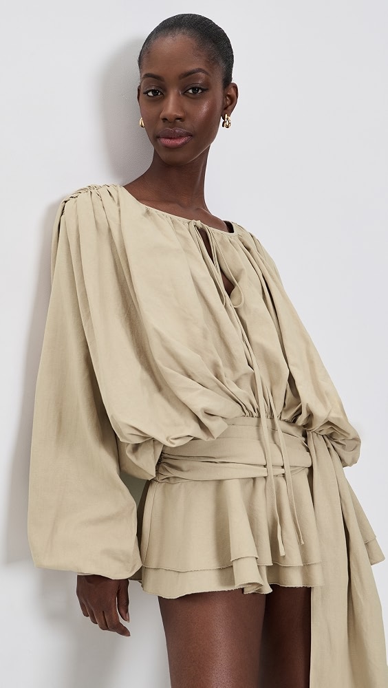 Lioness Elements Mini Dress - Beige