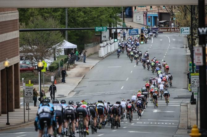 The mens field rode fast and furious during todays crit.