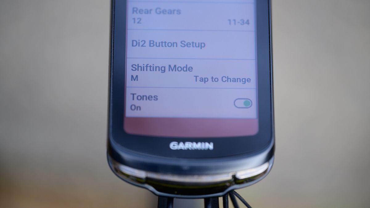 Shimano Dura-Ace R9150 Di2 shifting mode