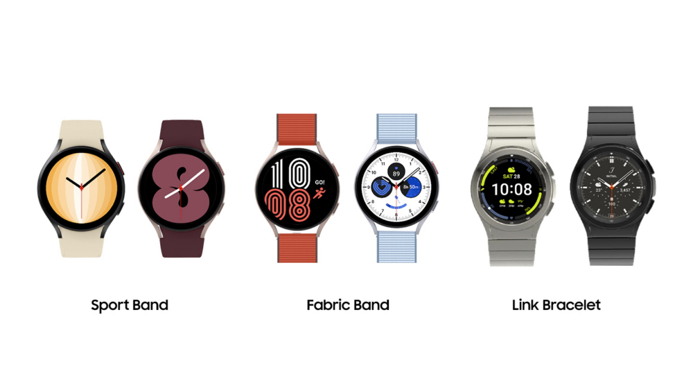 Samsung Galaxy Watch 4 new watch faces and straps