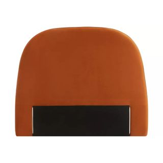 Habitat Roland Velvet Double Headboard - Orange