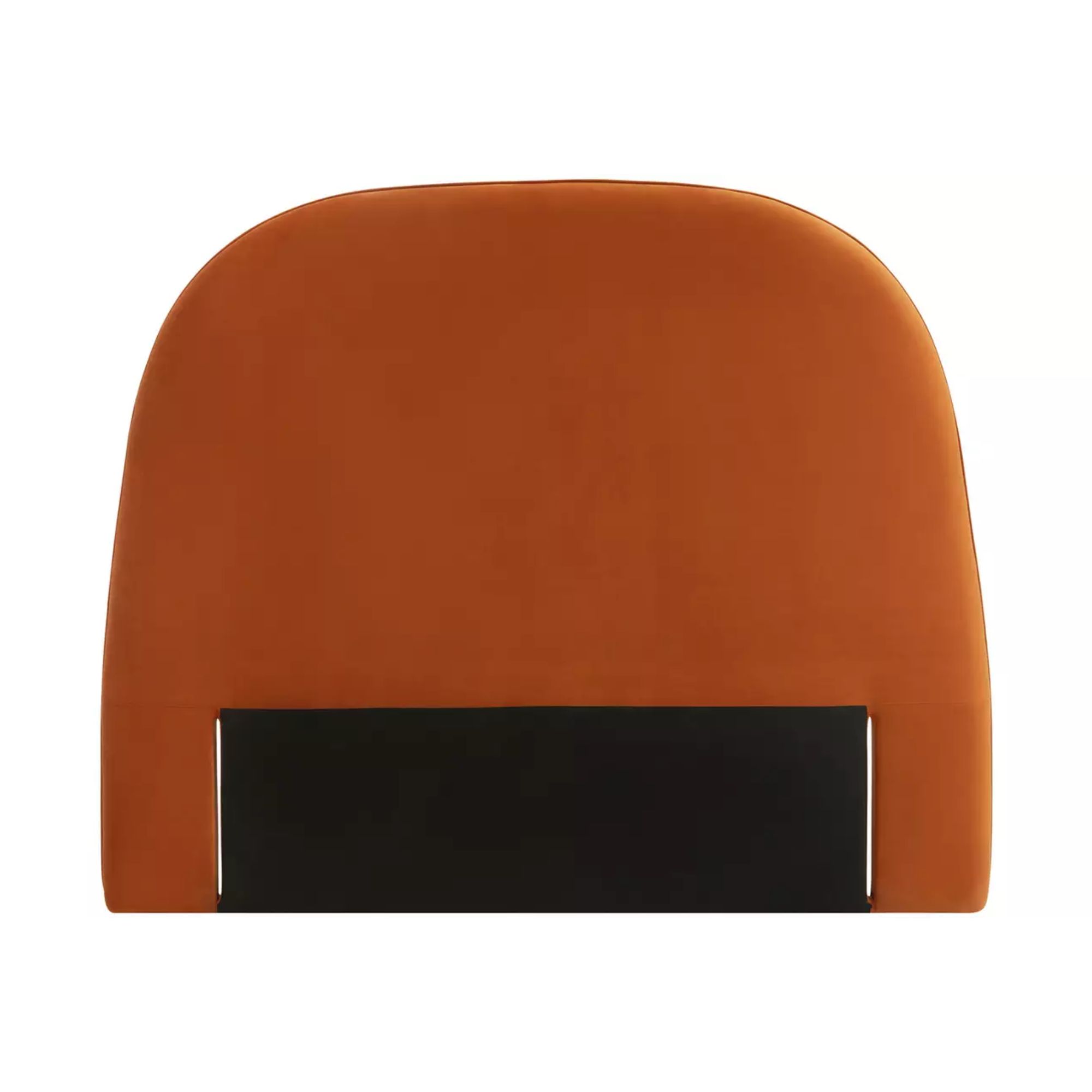 Habitat Rolland Velvet Double Headboard - Orange