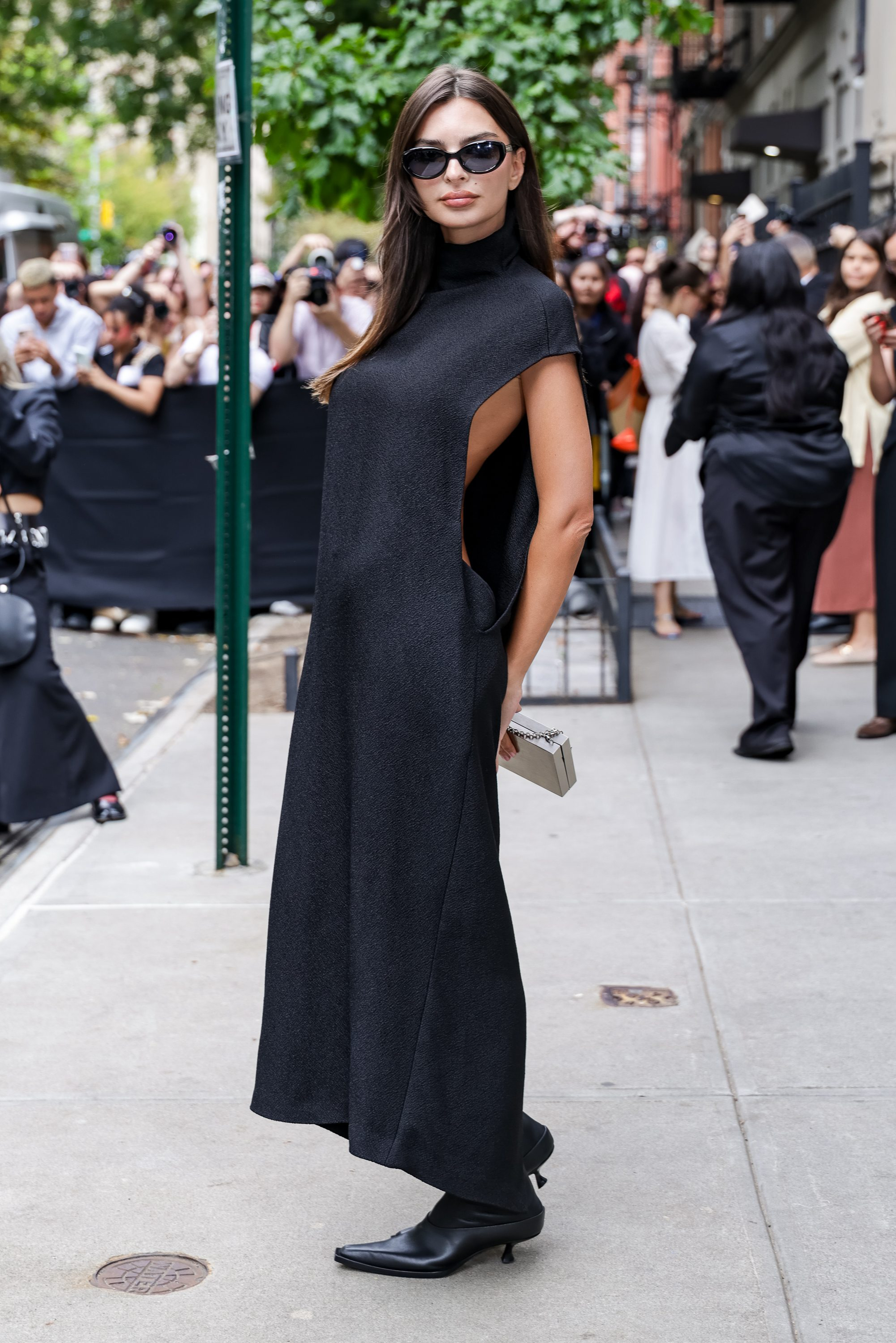 Celebrity at Calvin Klein s/s 26 show in NYC.