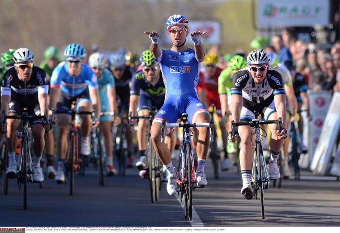 Nacer Bouhanni (FDJ.fr) wins stage 1 of Paris-Nice
