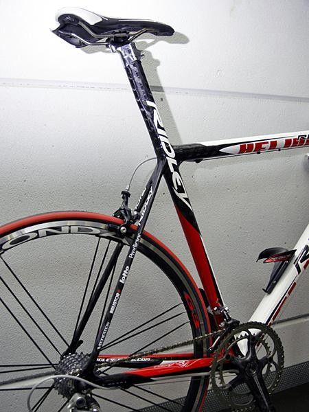 &hellip;to relatively spindly seat stays on the Helium model.