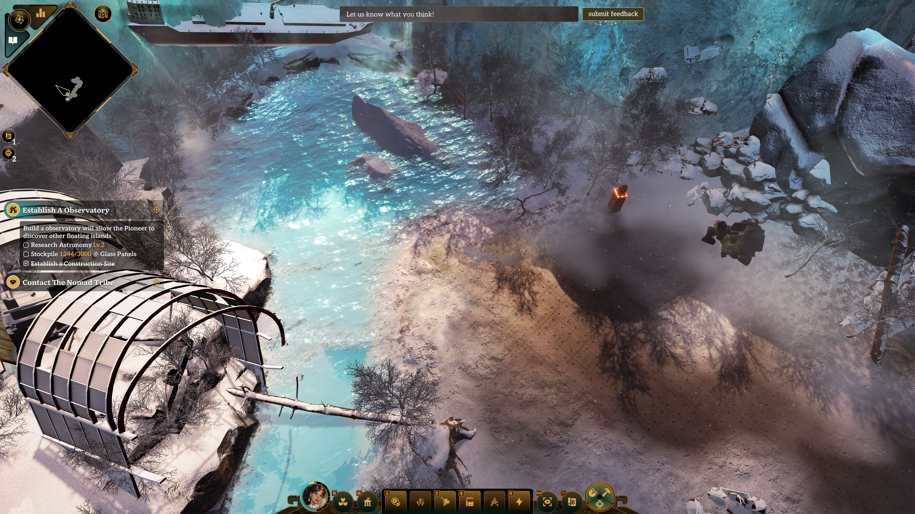 screens of a video game featuring small AI machines