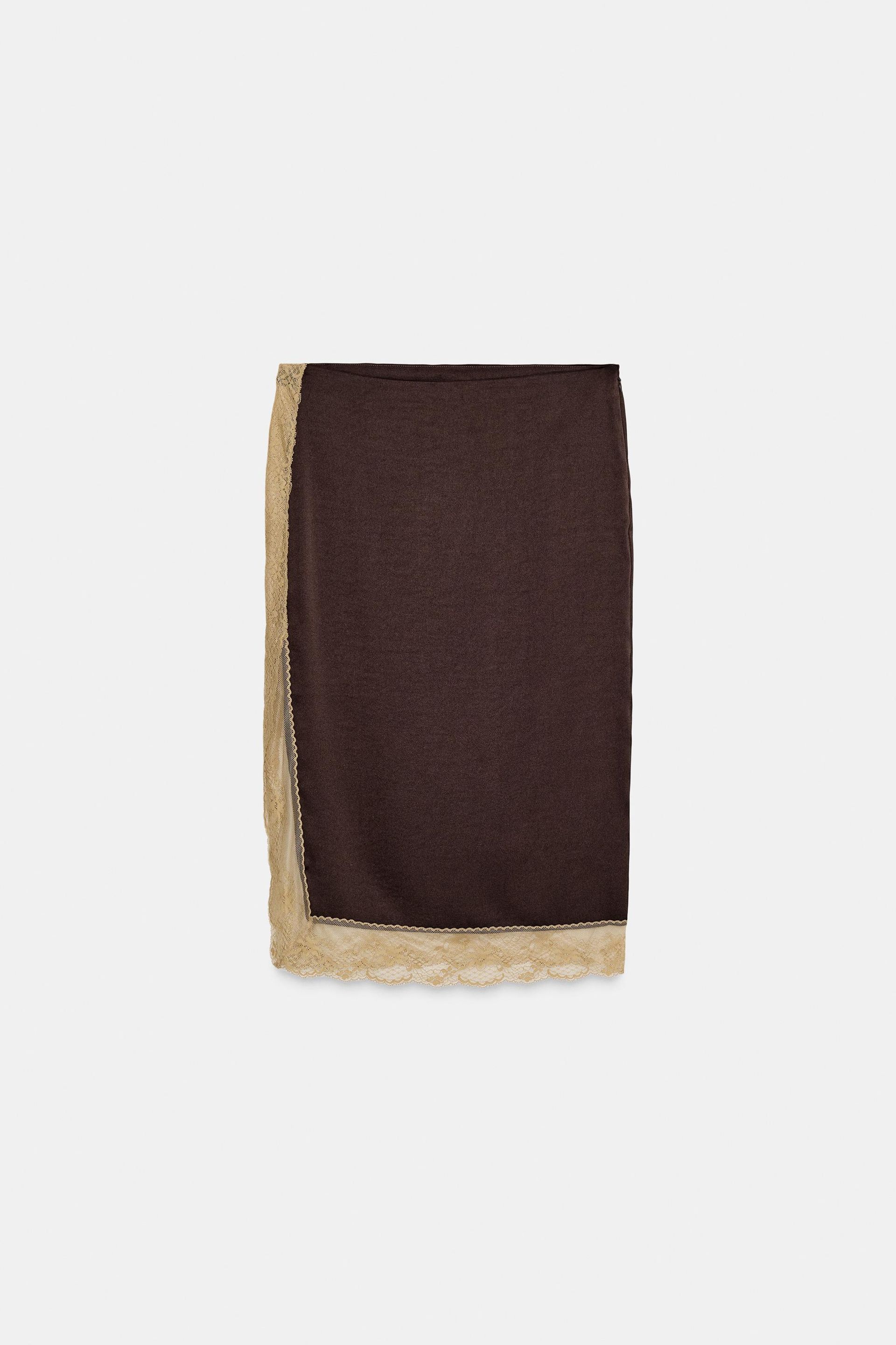 Lace Midi Skirt Zw Collection