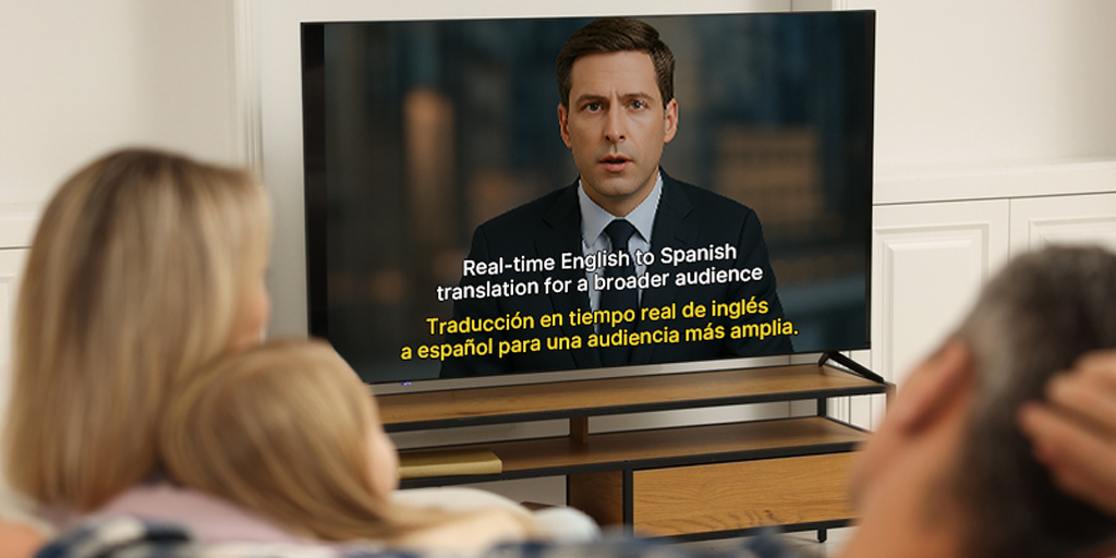 XL8 and Public Media Venture Group real-time translation