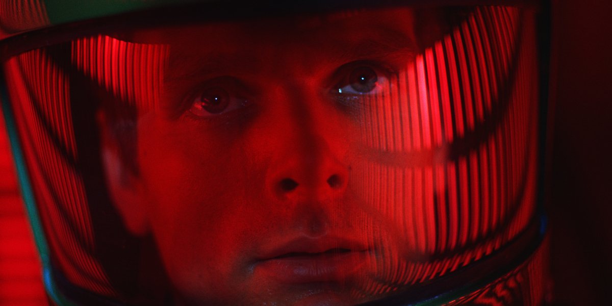 Keir Dullea in 2001: A Space Odyssey