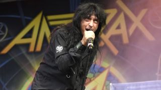 A picture of Anthrax frontman Joey Belladonna