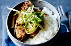 Slow cooker Asian chicken thighs