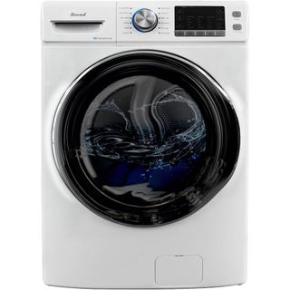 Smad washing machine in white