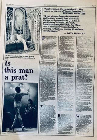 Queen in the NME