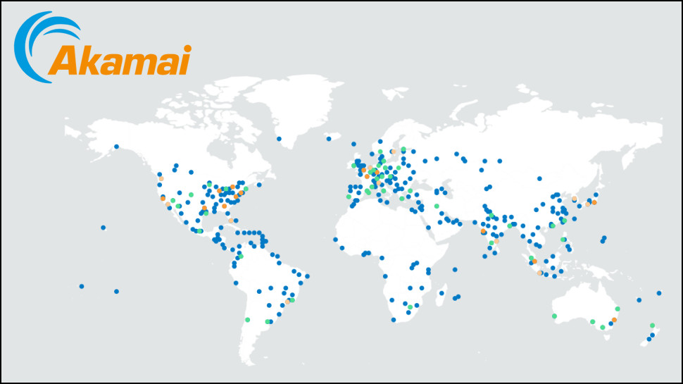 Website screenshot for Akamai