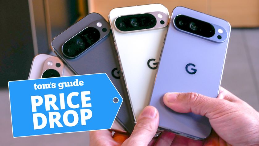 Pixel 10 phones held side-by-side