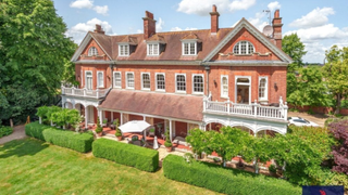 An aerial view of Queensberry House