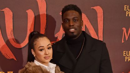 Love Island star Marcel Somerville and fiancee Rebecca Vieira