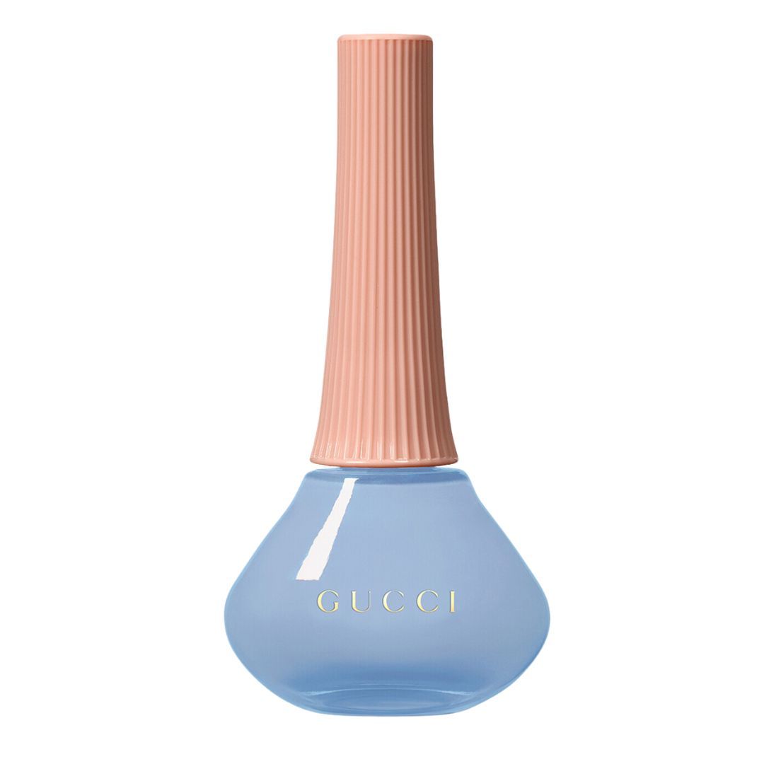 Gucci Beauty Vernis À Ongles Nail Polish in Baby Blue - blueberry milk nails