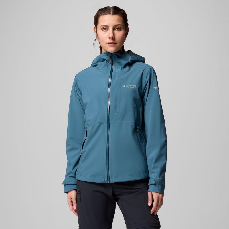 Women's Ampli-Dry&amp;trade; II Waterproof Hiking Shell Jacket on model