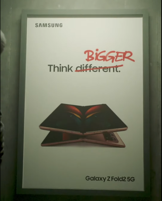 Samsung Galaxy Z Fold 2 ad