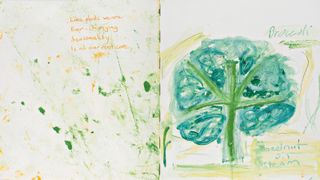 Broccoli painting from daniel humm book eat more plants