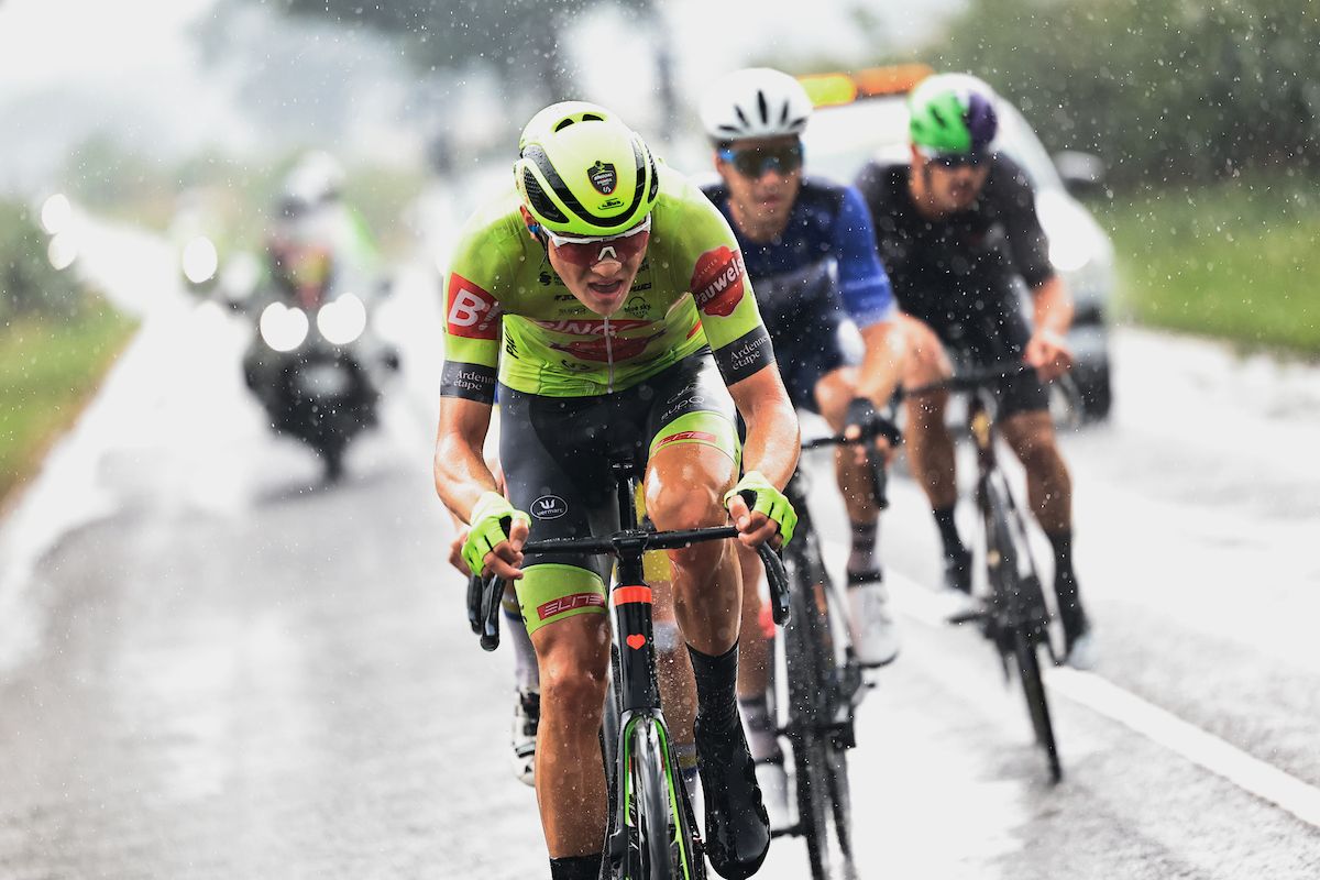 Picture by Alex WhiteheadSWpixcom 06092022 Cycling 2022 AJ Bell Tour of Britain Stage 3 Durham to Sunderland England Mathijs Paaschens of Team Bingoal Pauwels Sauces WB