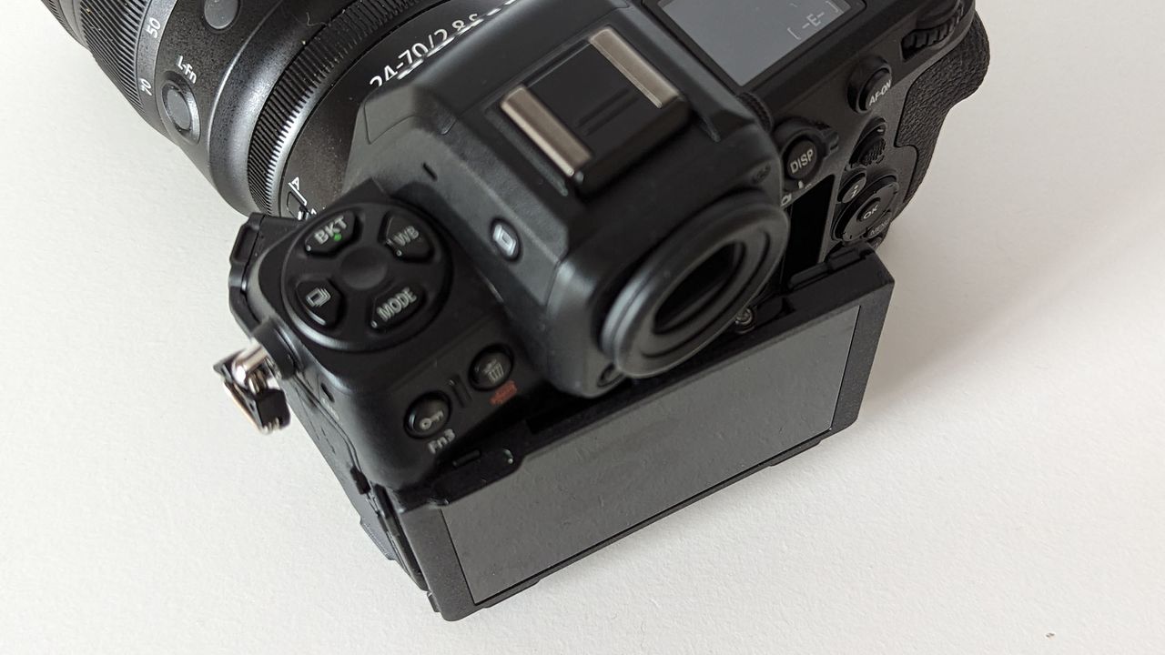 Nikon Z8 on a white table