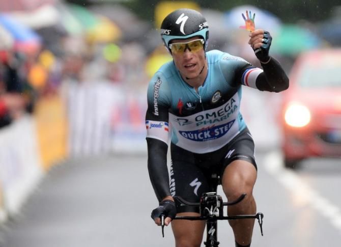 Sylvain Chavanel takes his fifth career title in the French time trial championship
