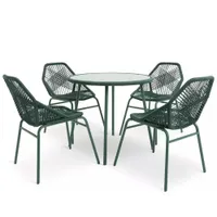 Habitat Hector 4 Seater Rattan Patio Set I Was £225 Now £180