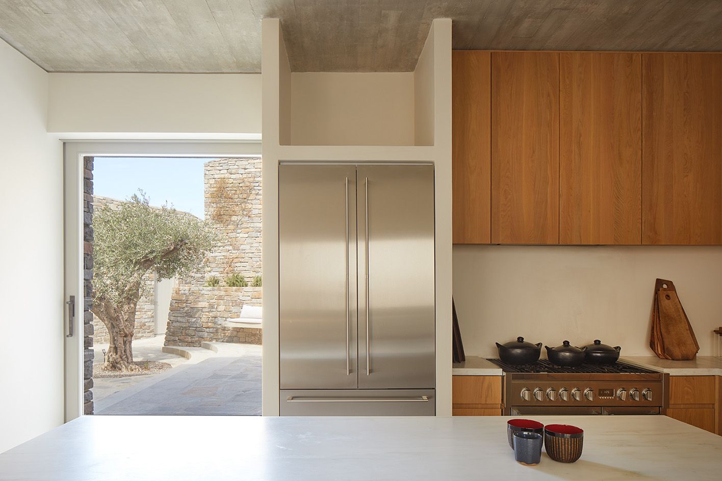 Θέα κουζίνας σπιτιού Ridge