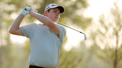 Robert MacIntyre takes a shot at the 2022 Zurich Classic Of New Orleans