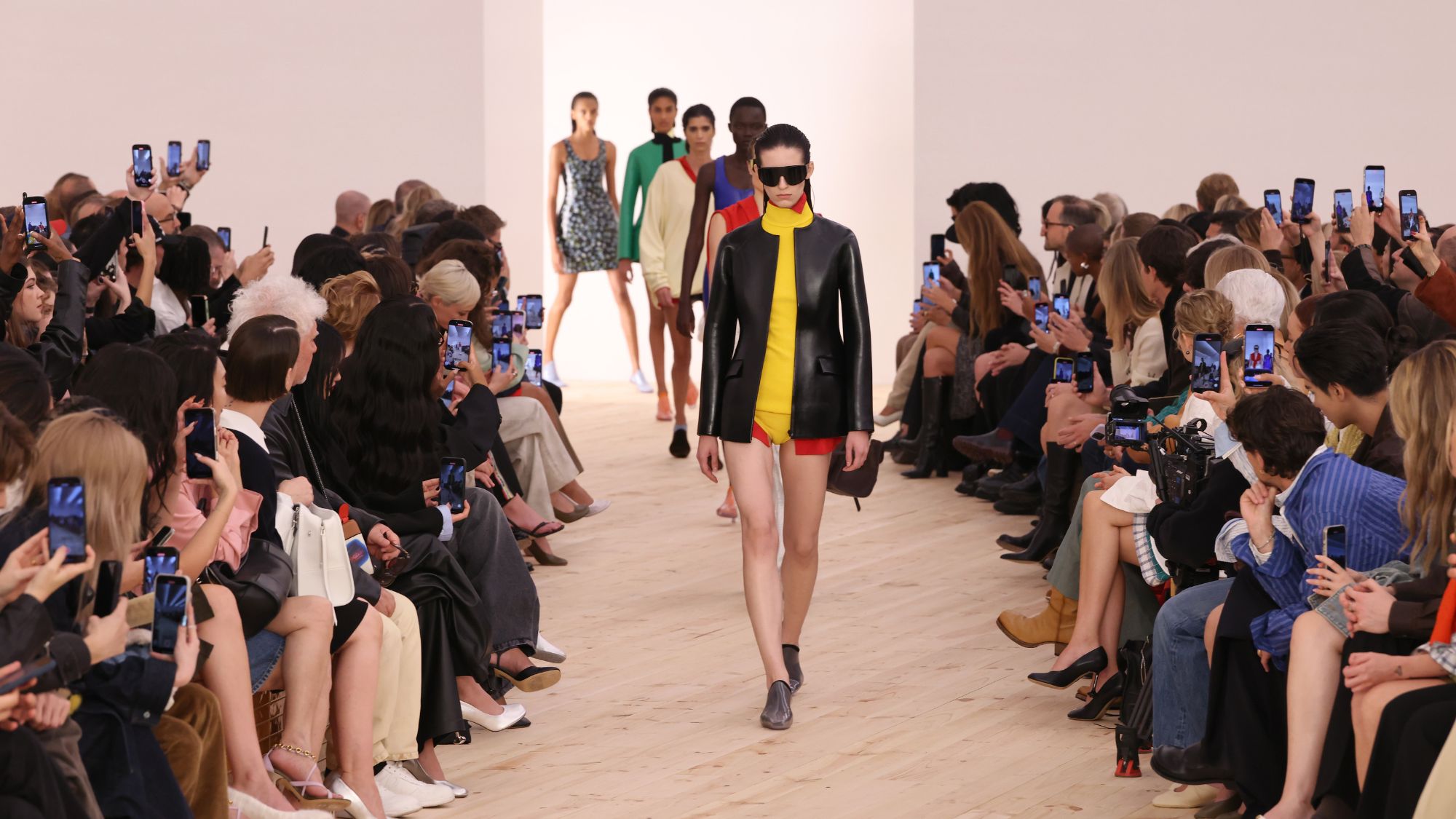 the finale at loewe&#039;s ss26 show during paris fashion week