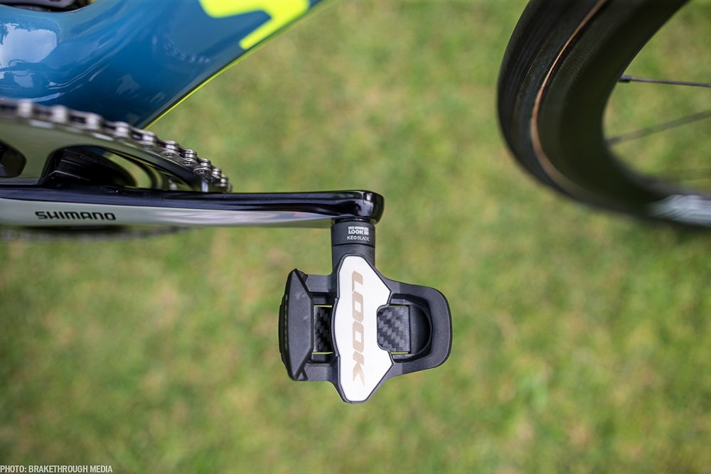 Rogers rides the Look Keo Blade2