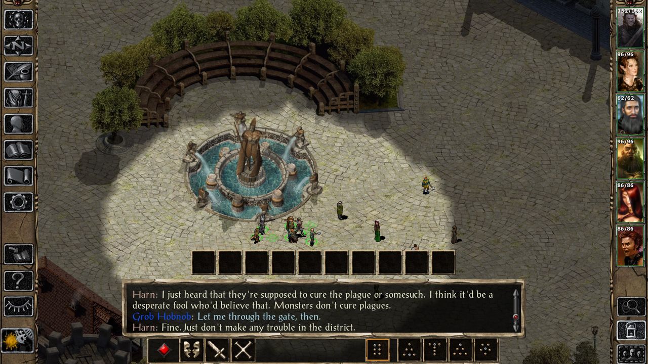 Neverwinter Nights campaign remade in Baldur's Gate 2 with assets taken from Pillars of Eternity.
