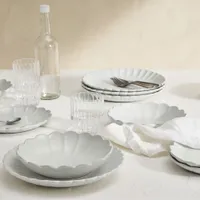Caeser 12 Piece Scalloped Edge Dinner Set | £79 at Made