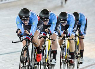 Canada women's team pursuit squad