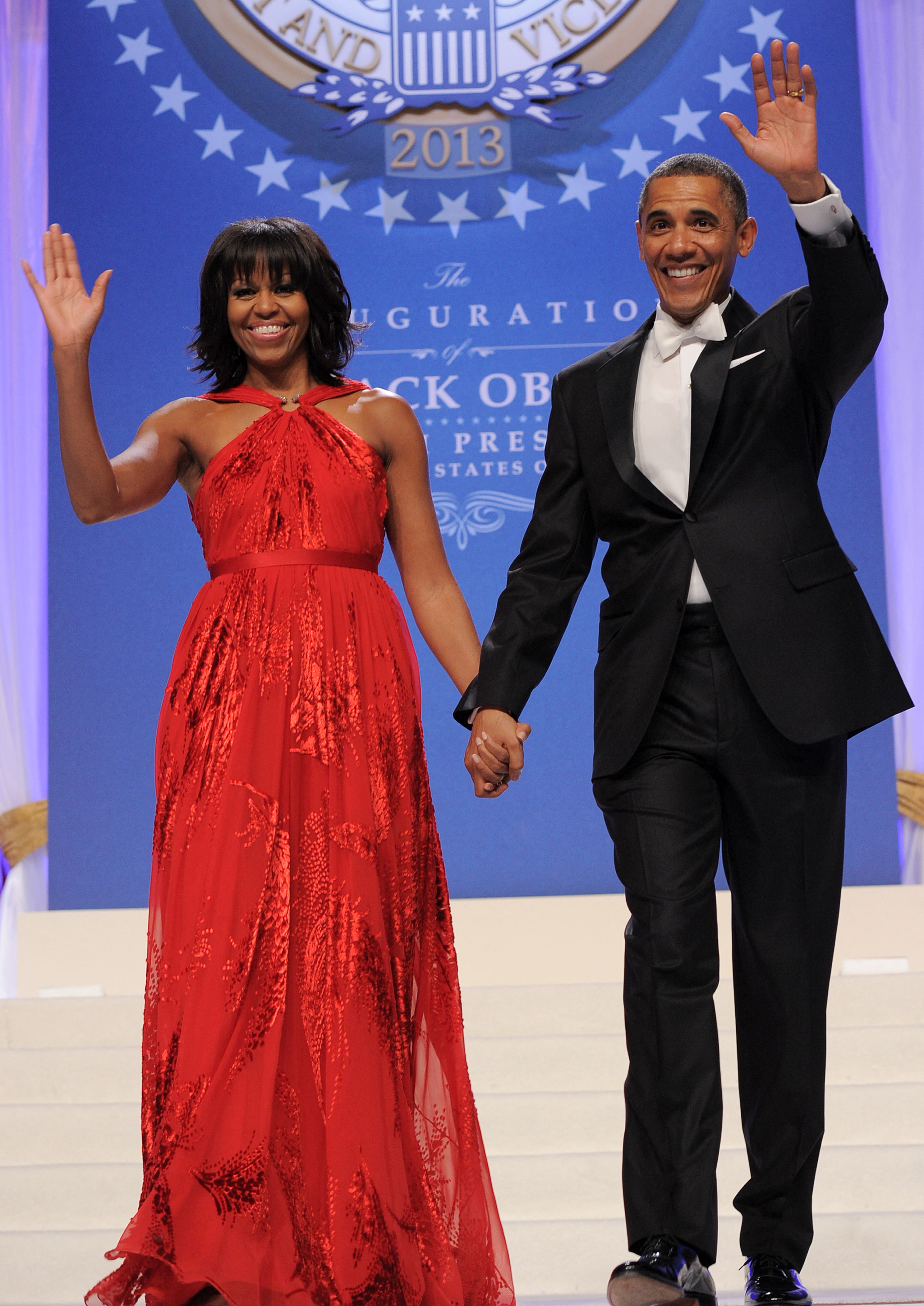 Michelle Obama at the 2013 inaugural ball