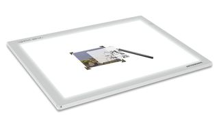 The best lightbox for tracing and drawing; a photo of a large lightbox