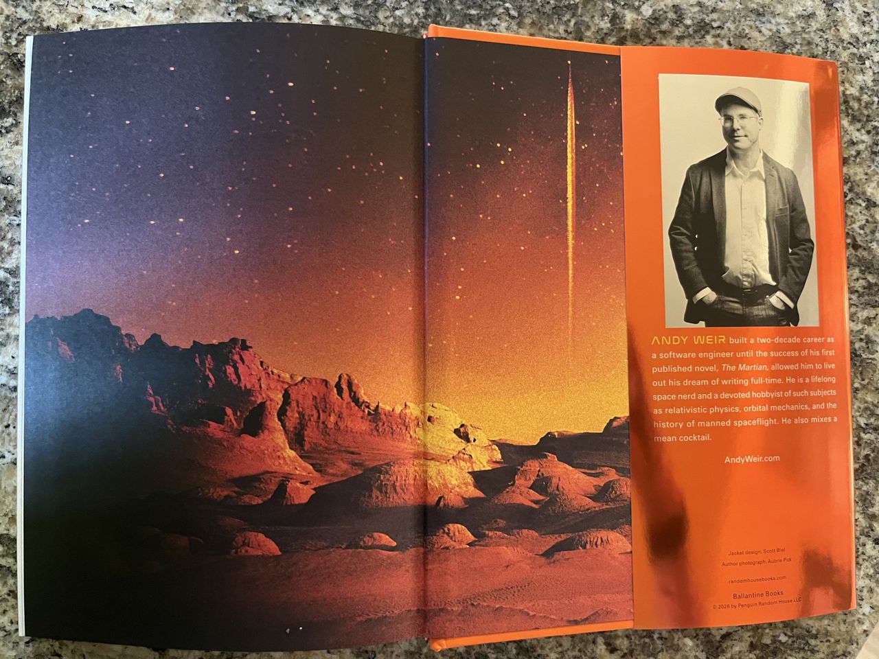 The deluxe edition of The Martian by Andy Weir