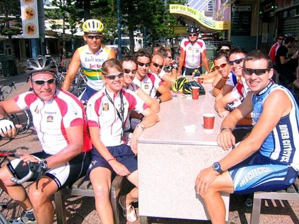 Starting riders on the final day
