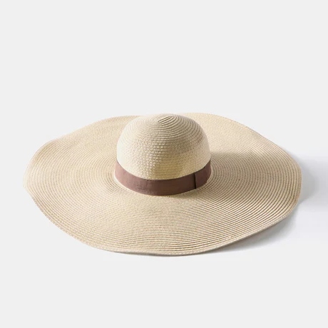 Mint Velvet Neutral Straw Hat