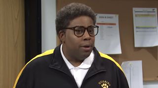 Kenan Thompson as coach in Saturday Night Live